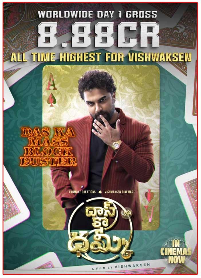Das Ka Dhamki becomes Vishwak Sen highest opener