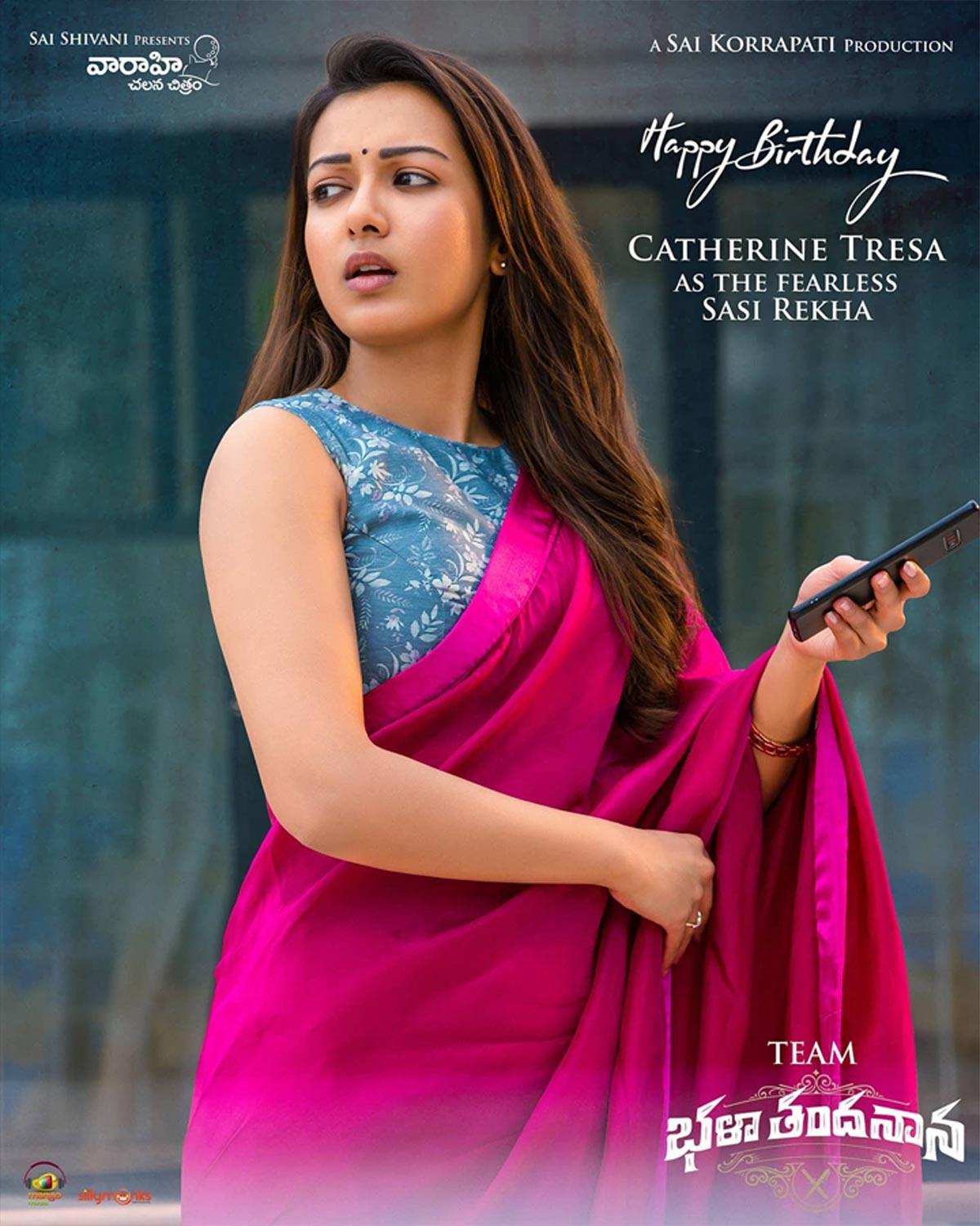 Catherine Tresa's Bhala Tandanana look captivates