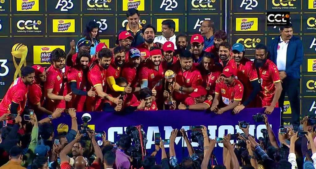 CCL: Telugu Warriors win the title for the fourth time
