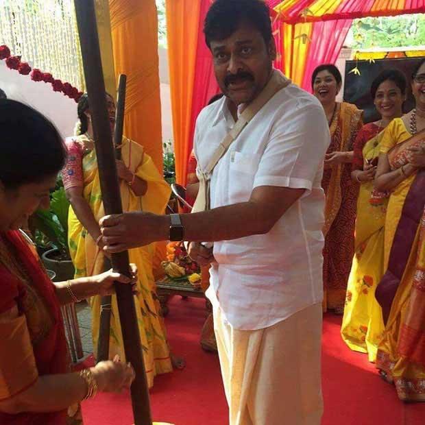 Celebrations in Chiranjeevi's House