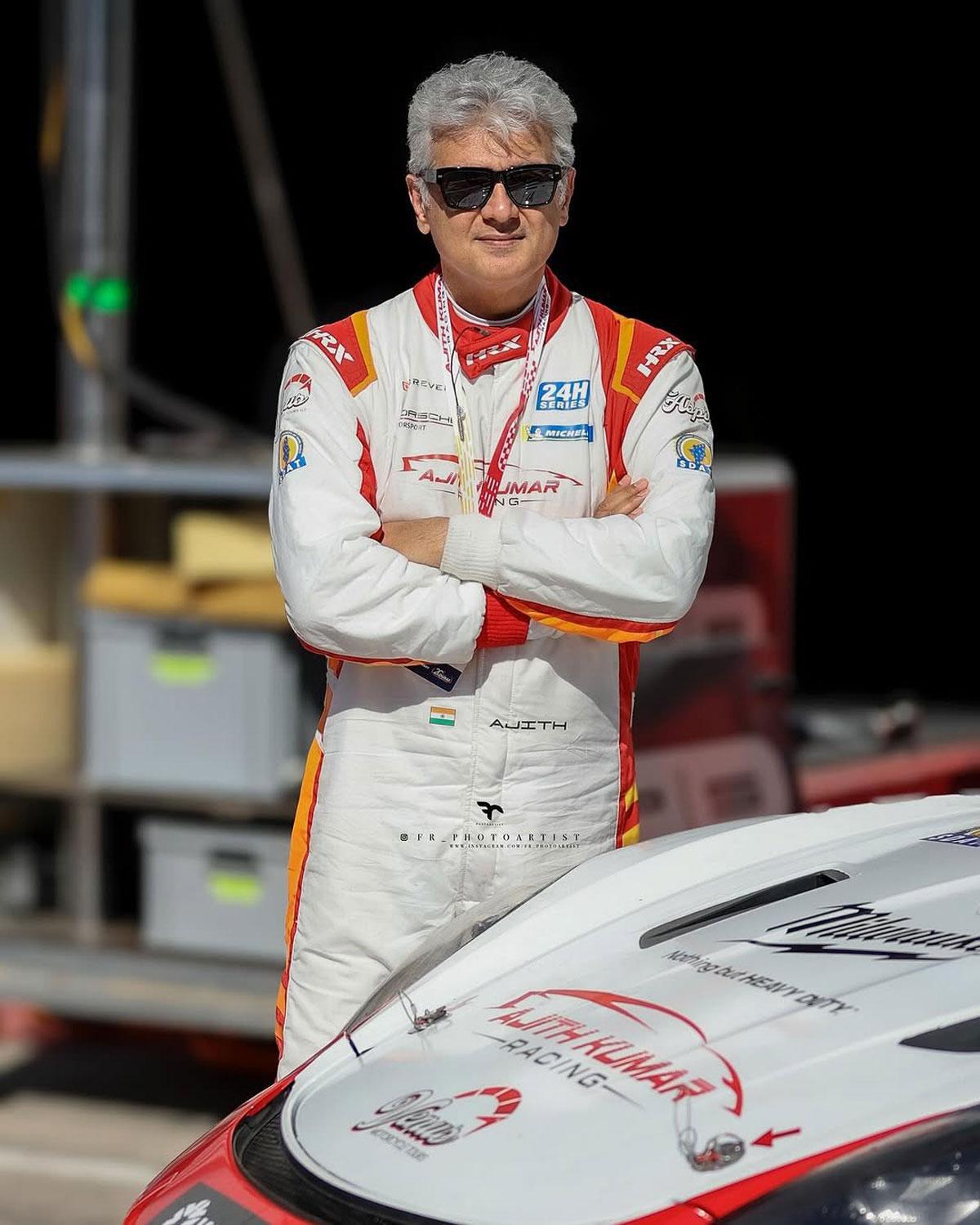 Dubai 24 H Race- Ajith finishes 3rd