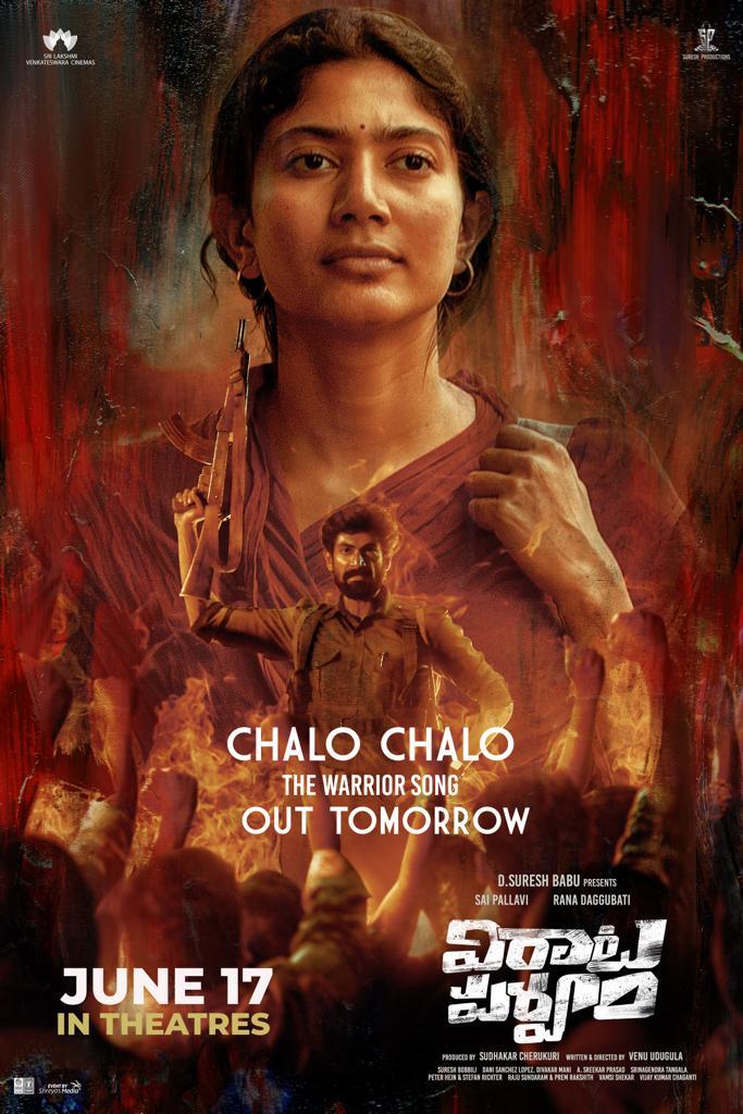 Chalo Chalo from Virataparvam shows revolution power