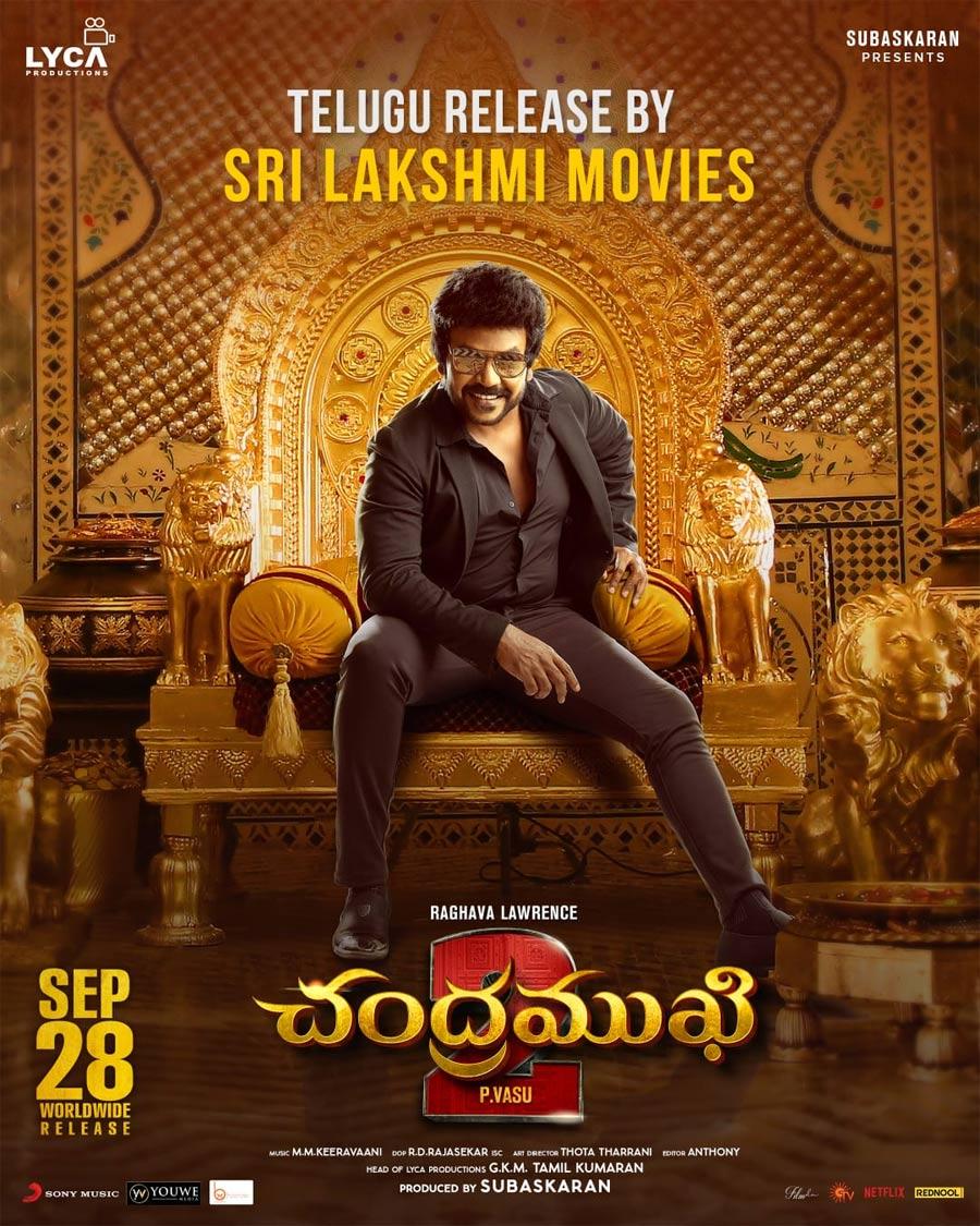 NV Prasad Releasing Chandramukhi 2 In Both Telugu States