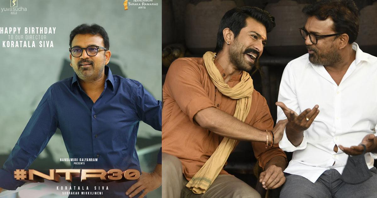 Chiru, Charan and Tarak wish Koratala Siva