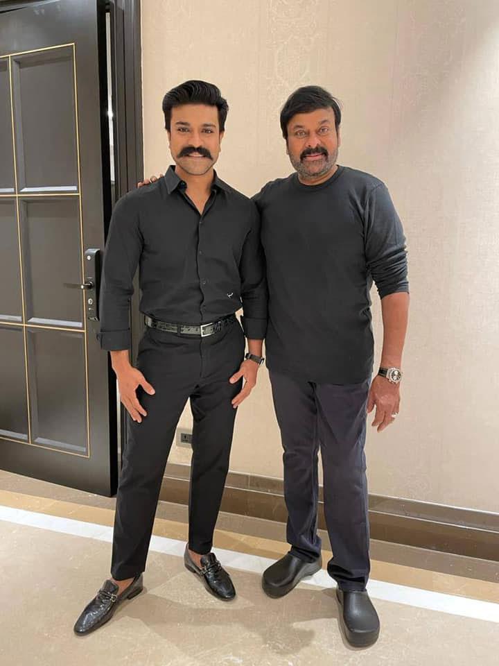 Charan Wishes Dad: Looks DashingÂ