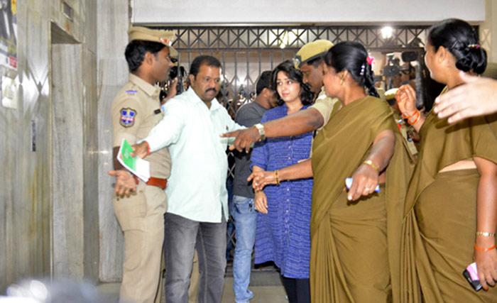 Constable Misbehaved With Charmi