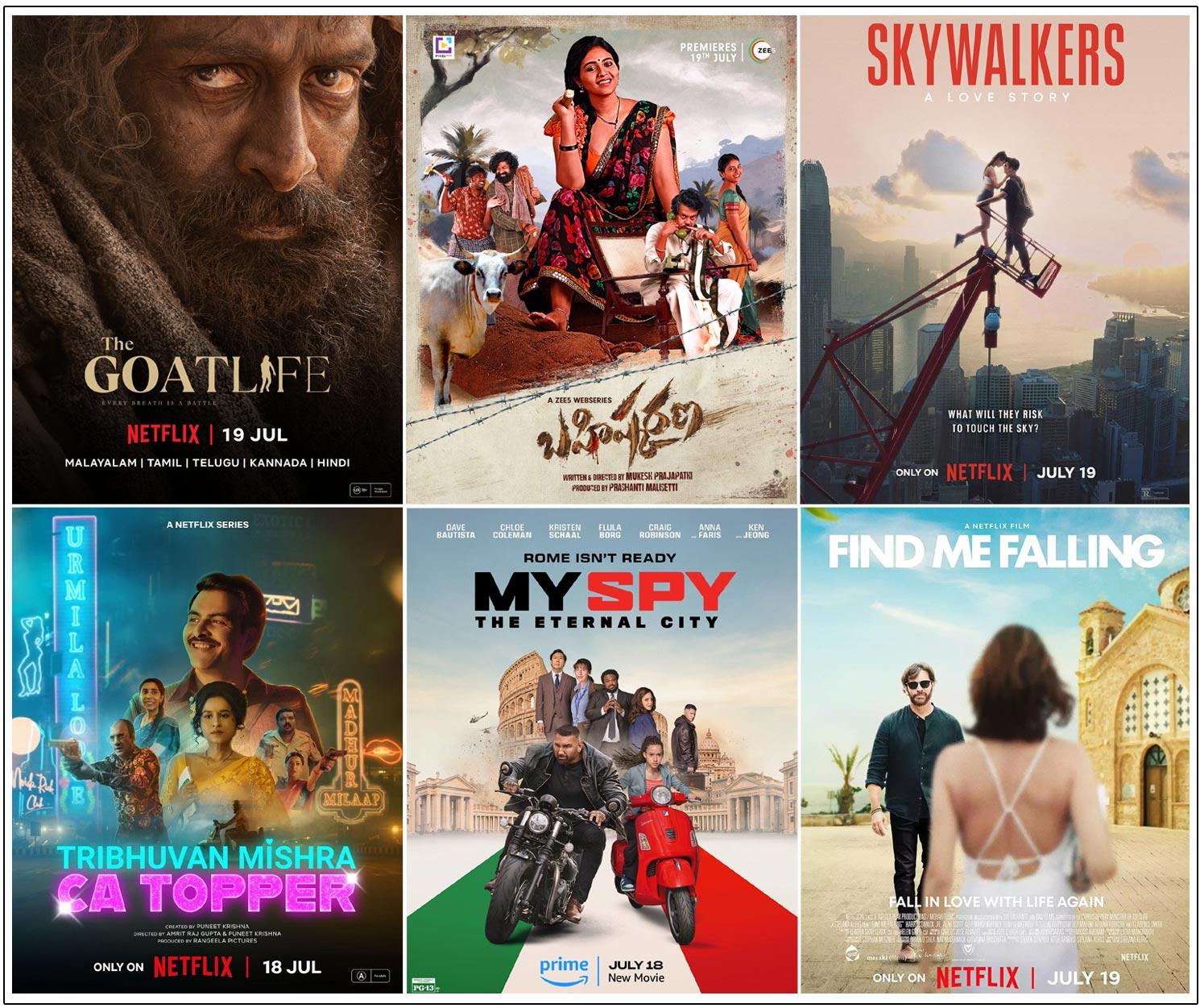 Checkout The List Of This Week OTT Releases