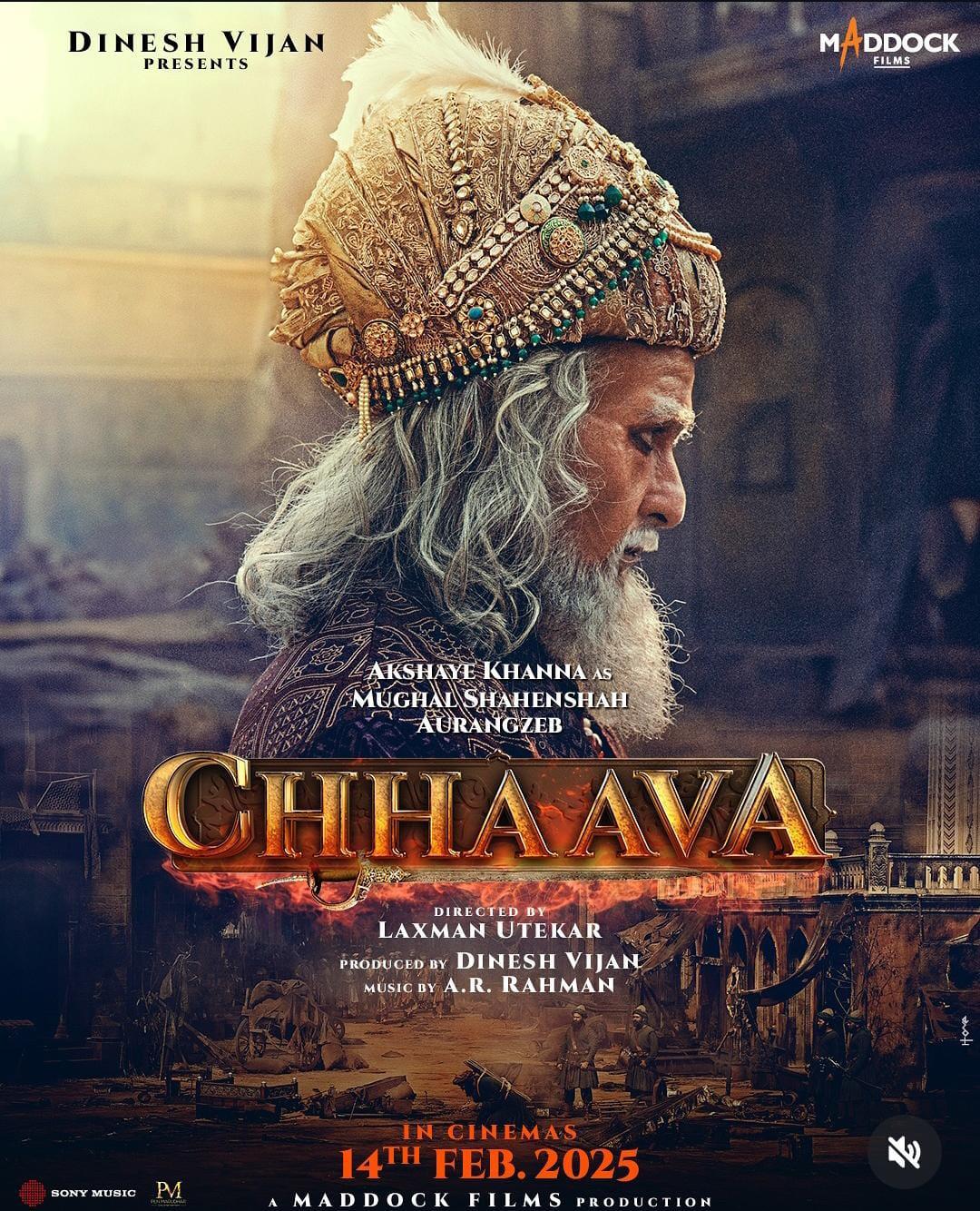 Chhaava-Akshaye Khanna stuns as Aurangazeb