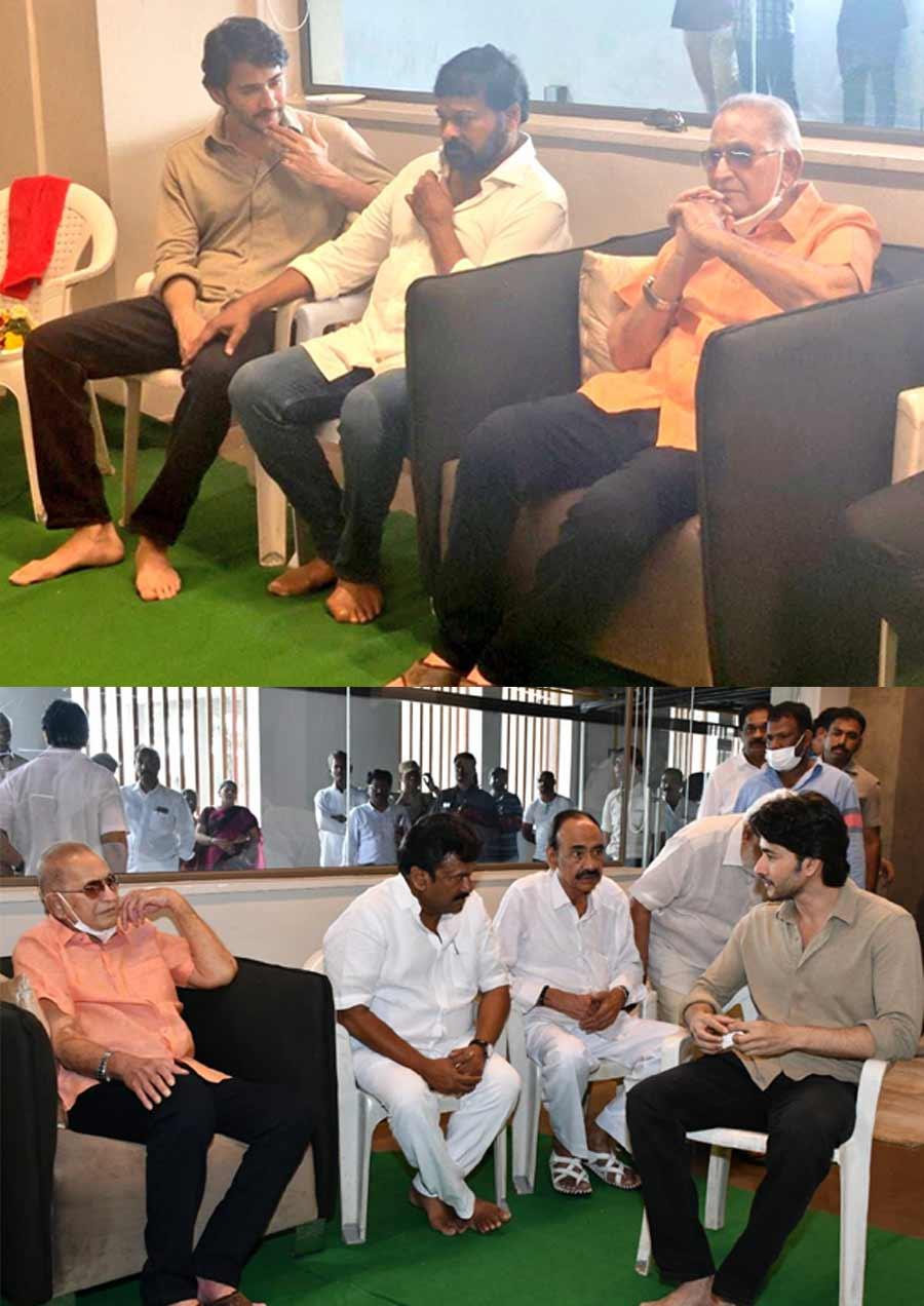Chiranjeevi, Talasani meets Mahesh Babu