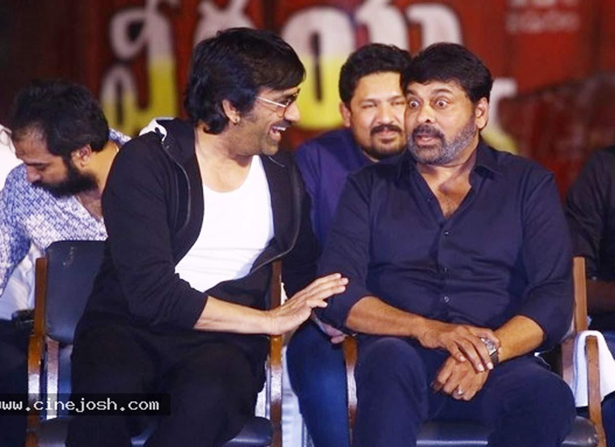 Chiranjeevi remembers Raviteja, Raviteja elated