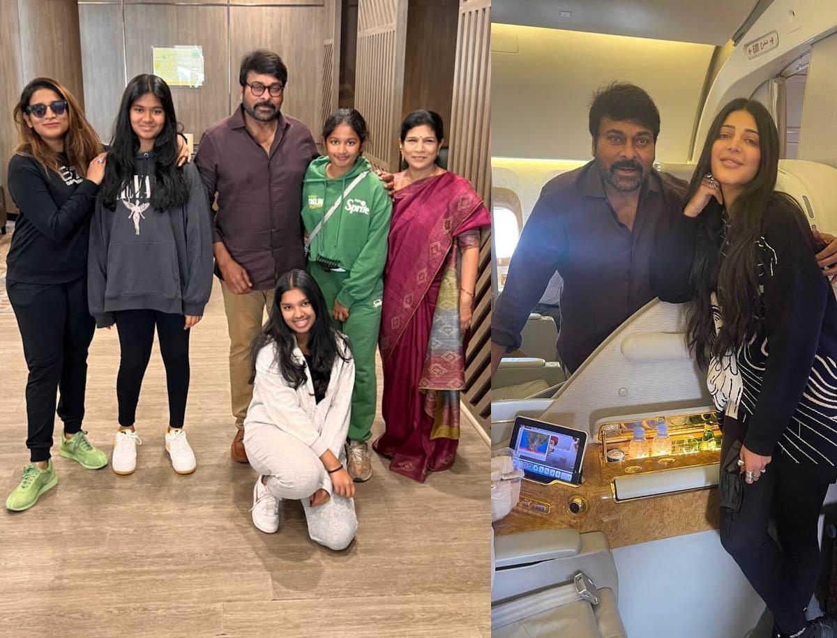 Chiranjeevi tweet on France trip