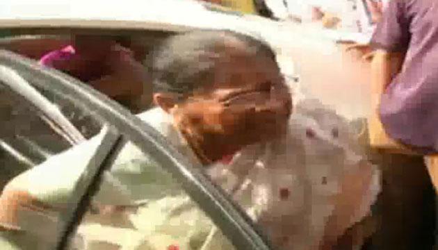 Chiranjeevi's Mother at Sandhya Theater