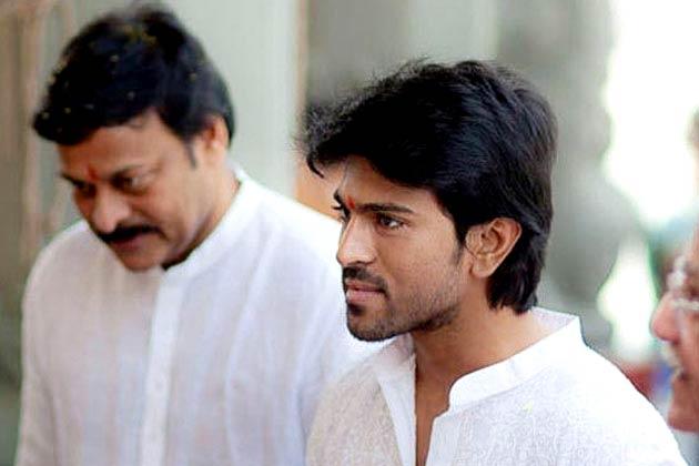 Chiru Thrashed Charan With Police Belt