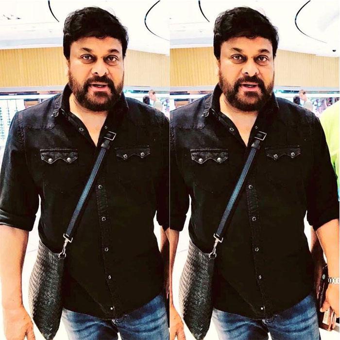 Chiranjeevi Ultra Stylish Look Rocks