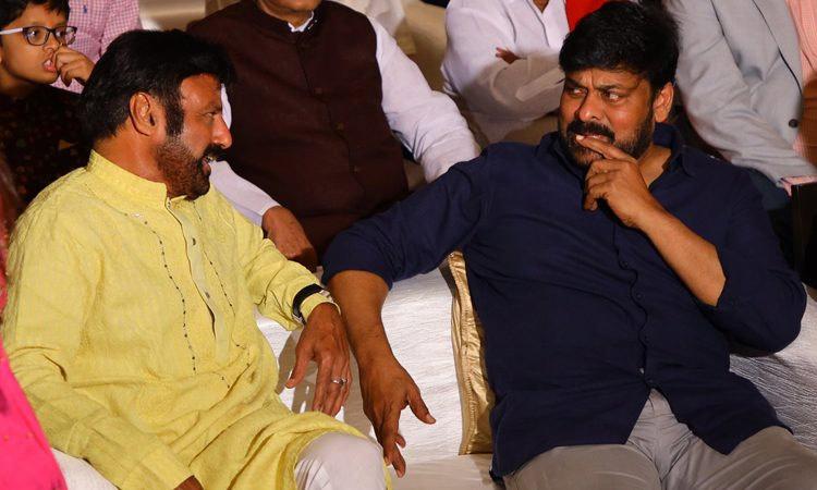 Chiranjeevi's gesture is in stark contrast to that of Balakrishna?