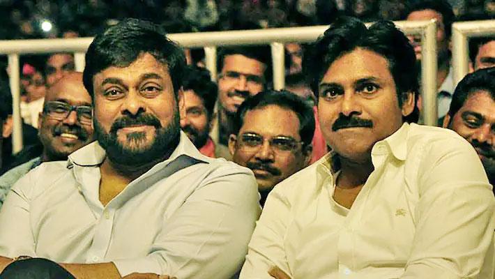 Right Cause: Chiranjeevi late, Pawan in time