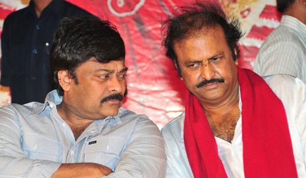 Chiru for Mohan Babu's Felicitation