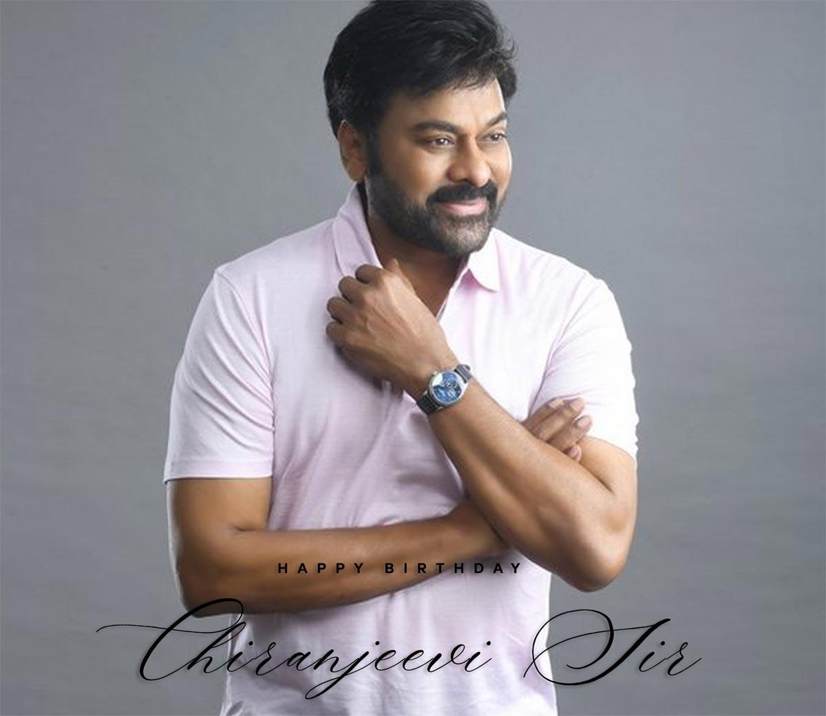 Celebrities greet Chiranjeevi on his B-Day
