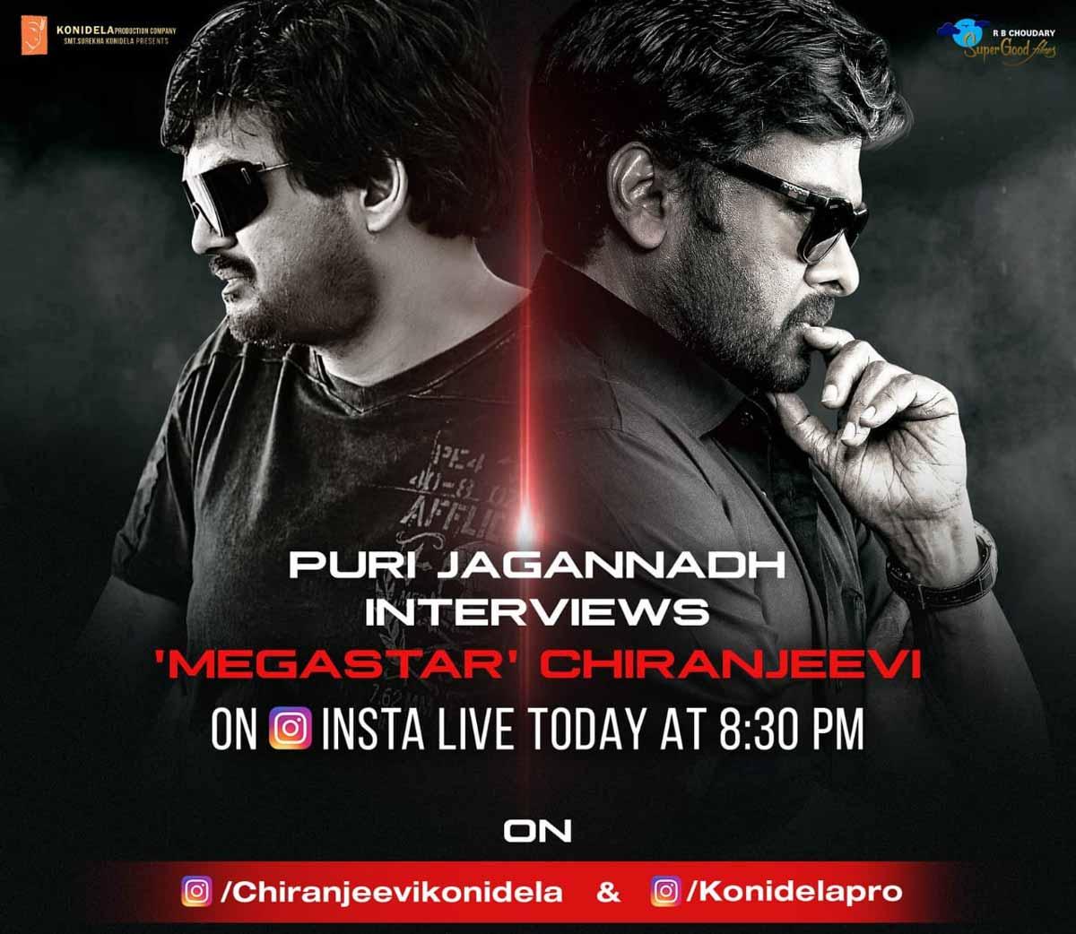 Megastar First Ever Insta Live