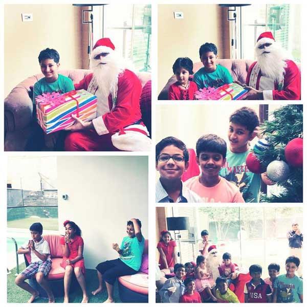 Santa Claus' Gifts to Mahesh's Kids!
