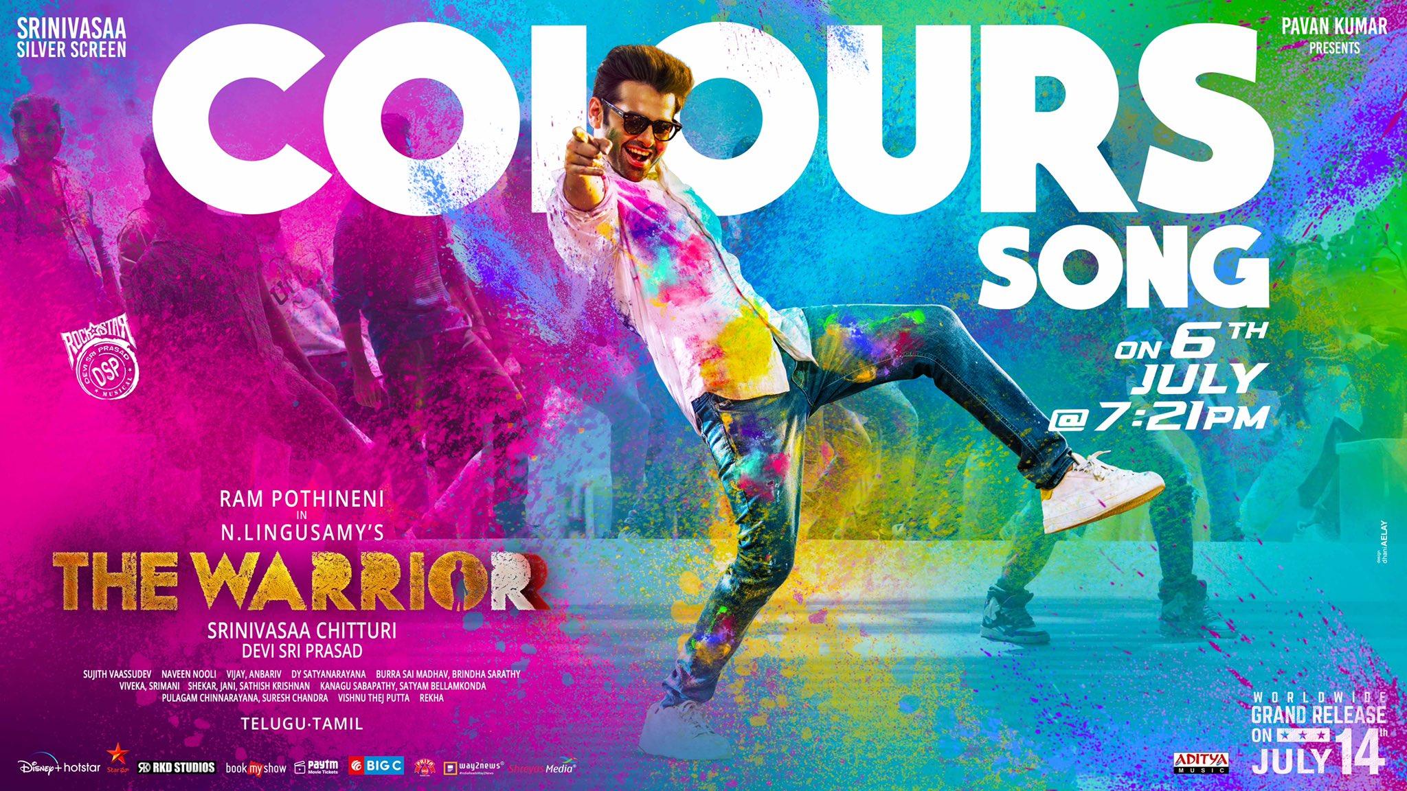 The Warriorr colorful treat arriving
