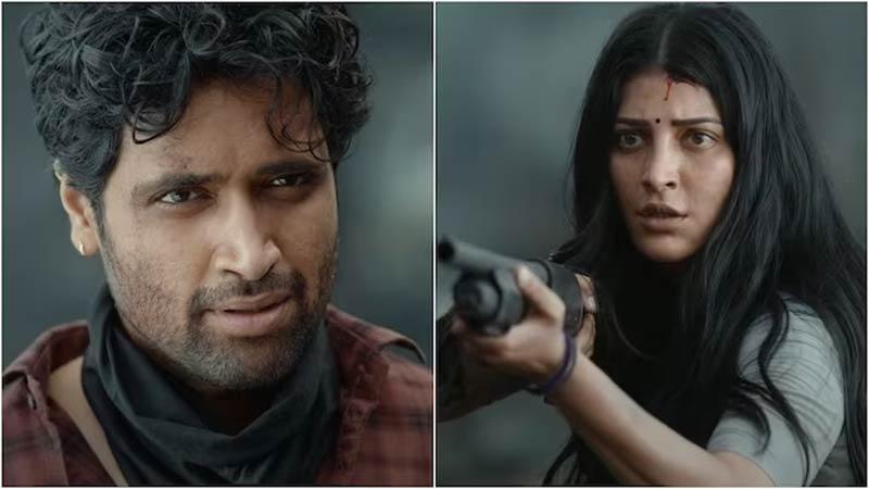 Which actress replaced Shruti in Dacoit