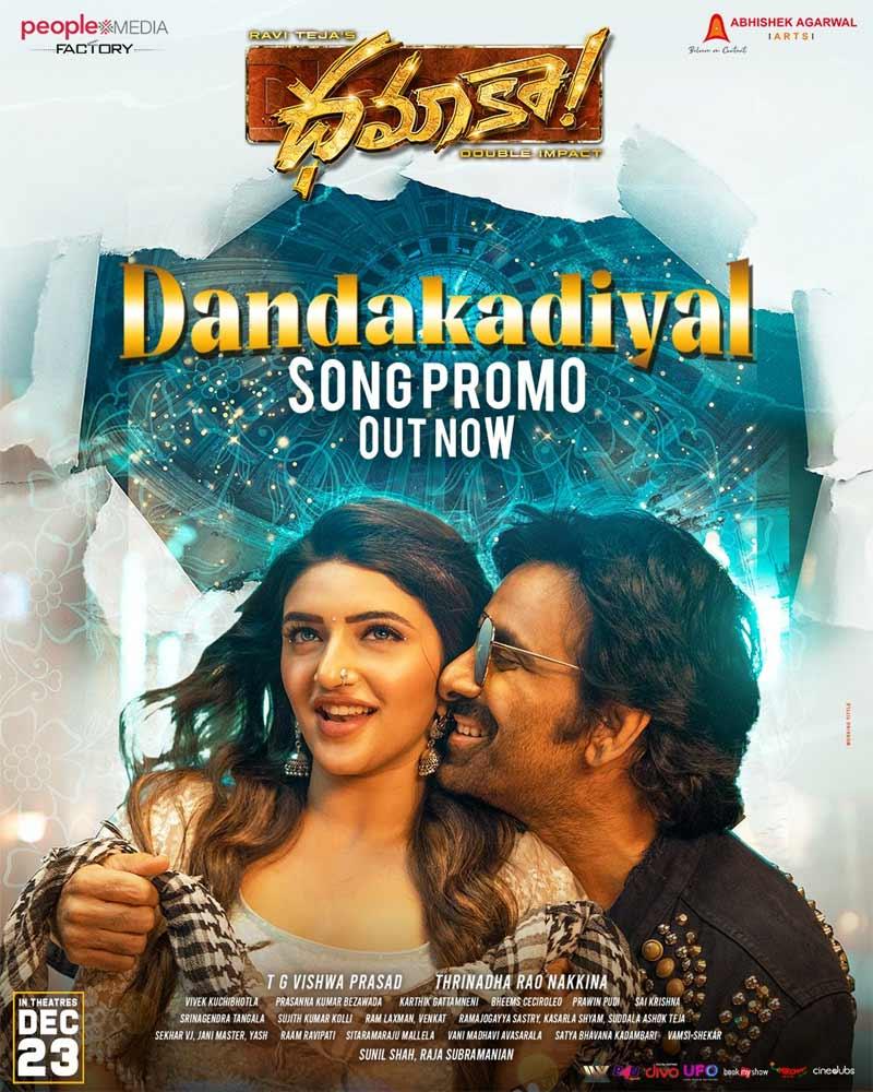 Dhamaka: Dandakadiyal song promo out