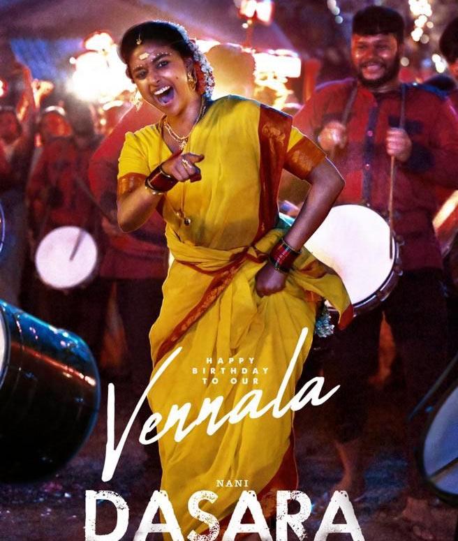 Keerthy goes for the kill in Dasara