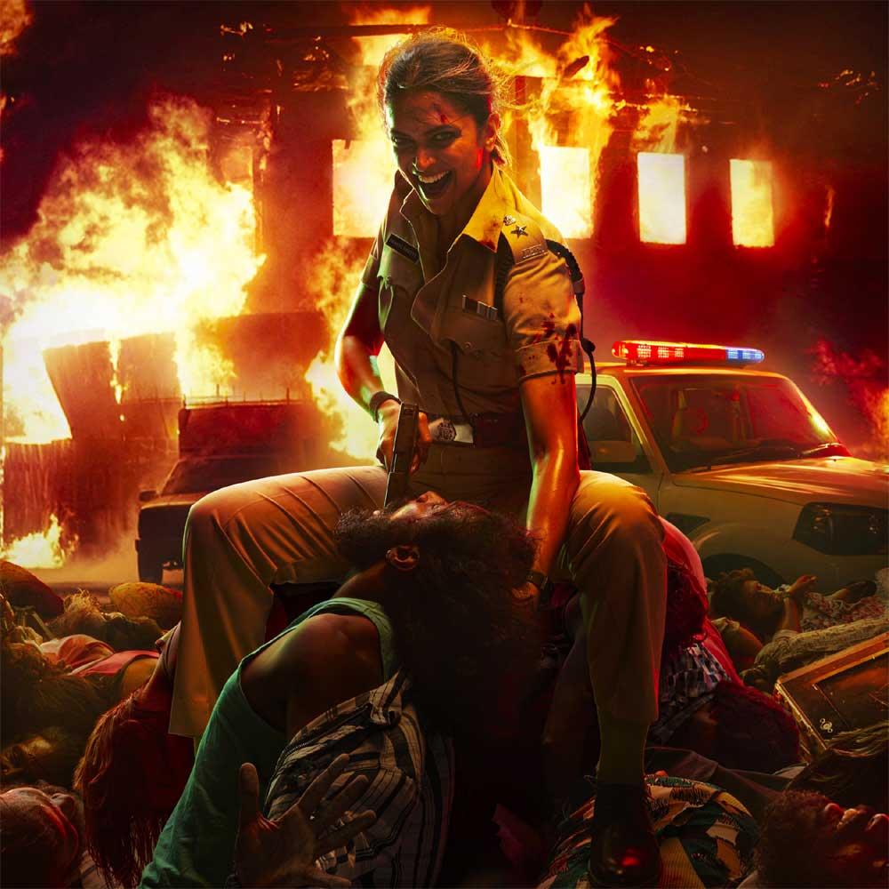 Ranveer reacts on Deepika first look from Singham Again