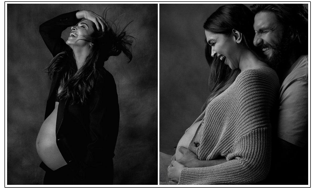 Deepika - Ranveer Adorable Pics From Maternity Shoot