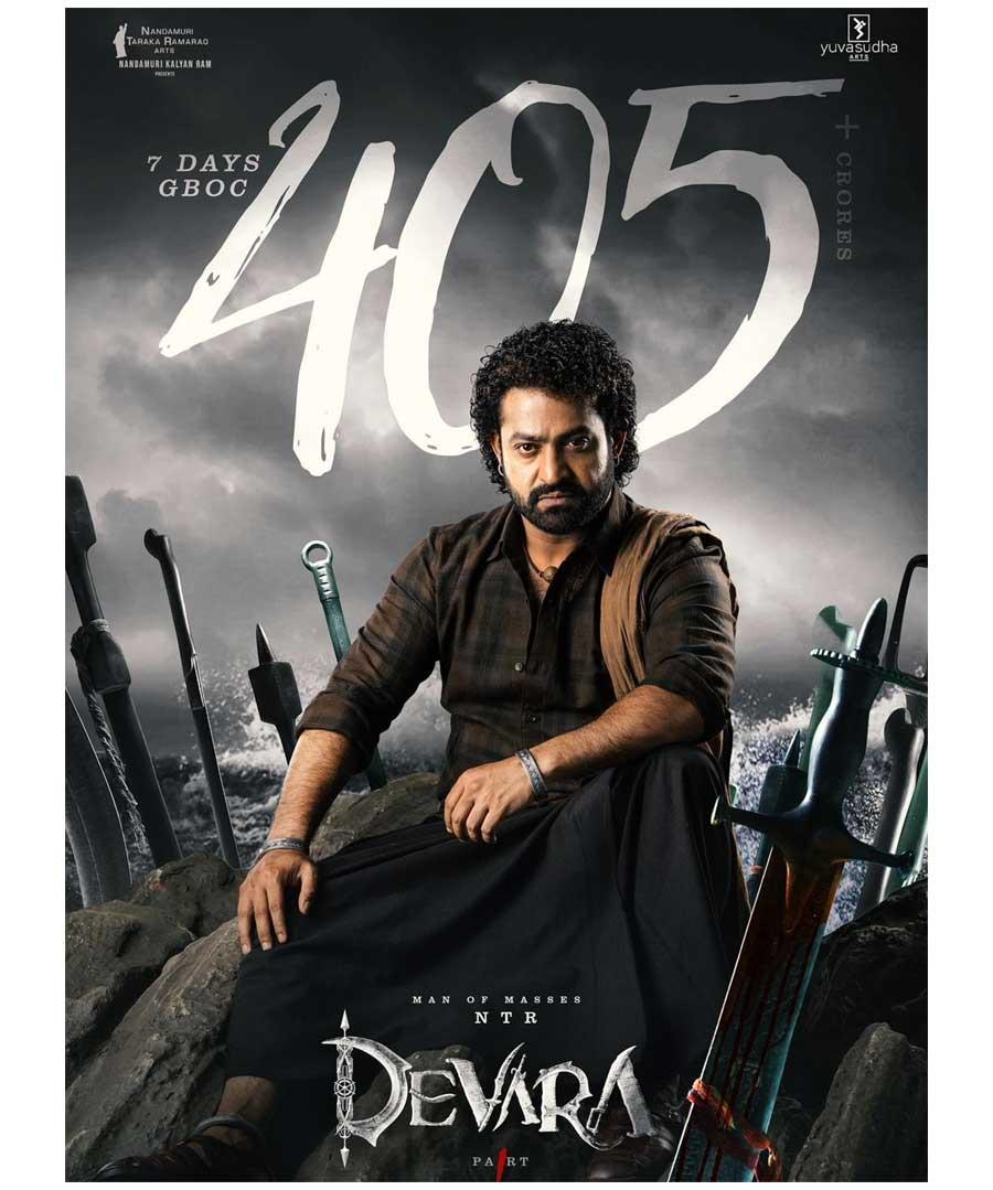 Devara Impressive Box Office Run Mints 405 Crores