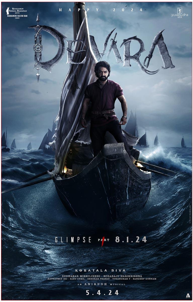 Devara First Glimpse Gets Its Launch Date