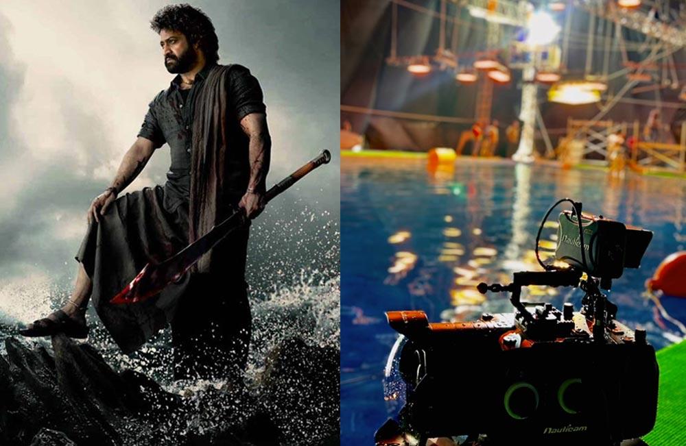 NTR Busy With The Underwater Sequence In Devara