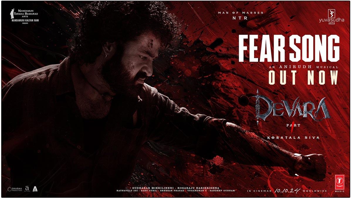 Devara Part 1 Fear Song Elevates NTR Mass Image To Another Level