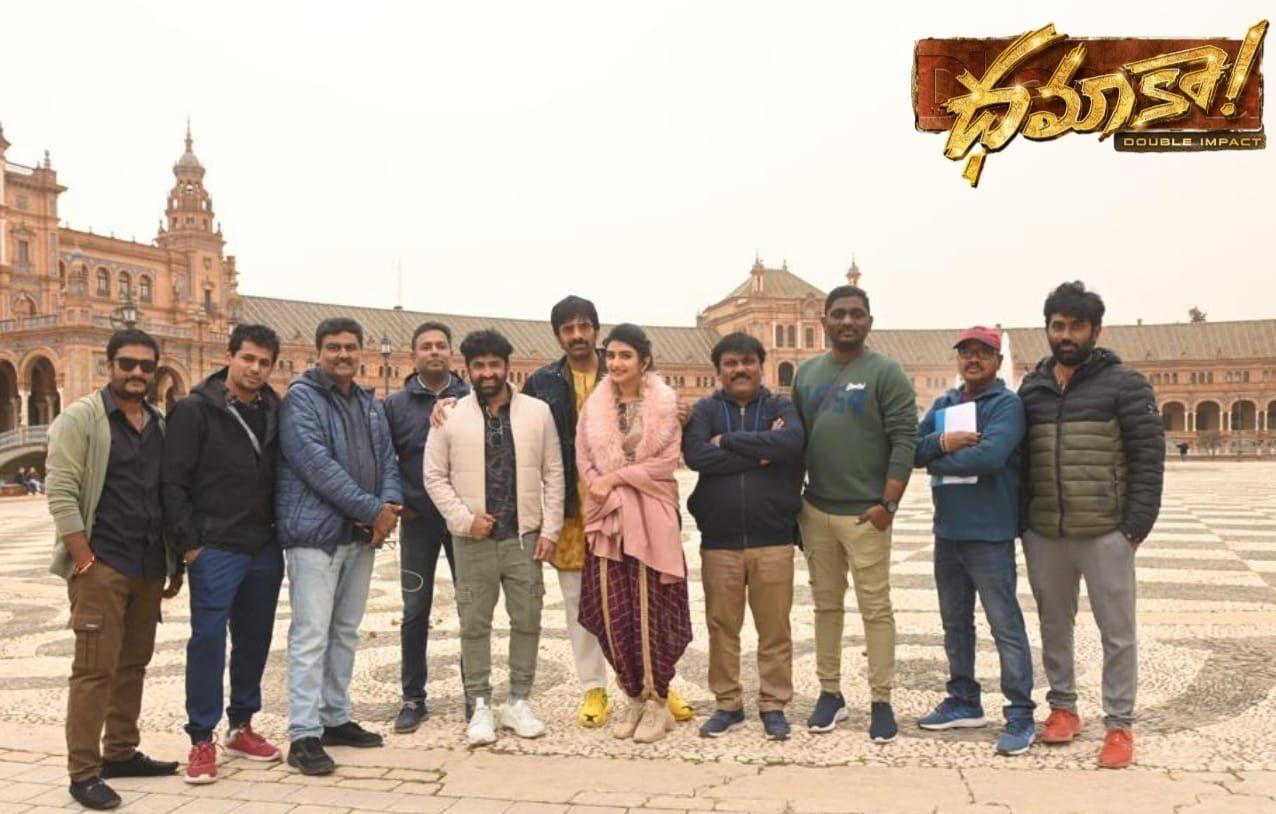 Dhamaka: Raviteja's romantic flavors in Spain