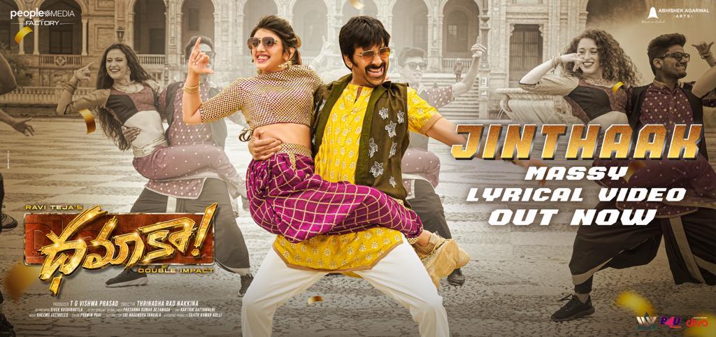 Dhamaka: Raviteja's mass Jinthaak