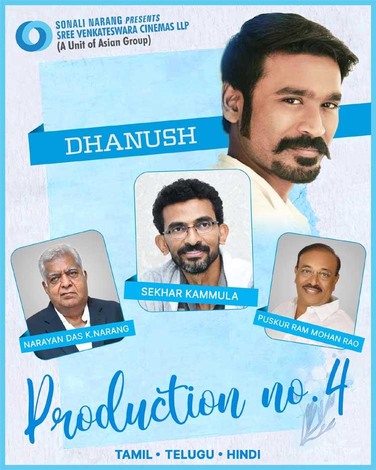 Dhanush-Sekhar Kammula ready for the regular shoot