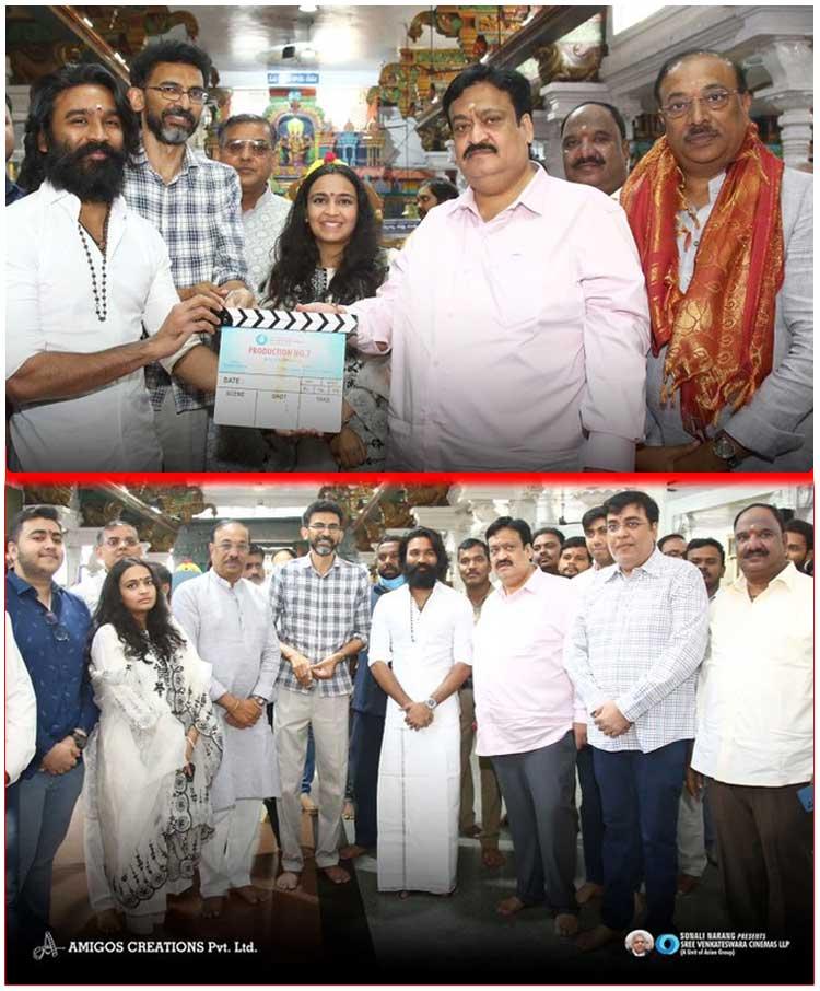 Dhanush-Sekhar Kammula's Trilingual Film Launched