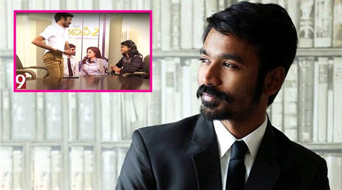 TV Anchor Irritates Dhanush!
