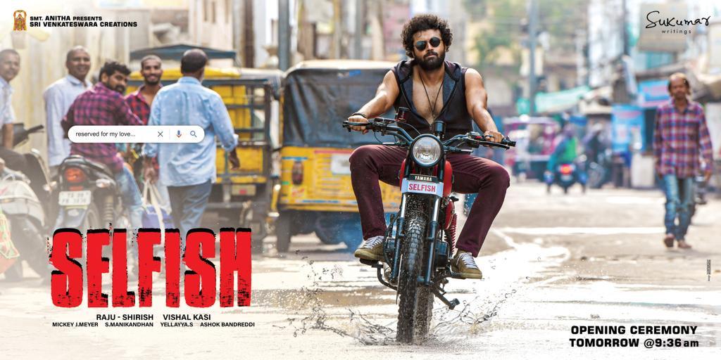 Ashish Reddy shows power by turning Selfish