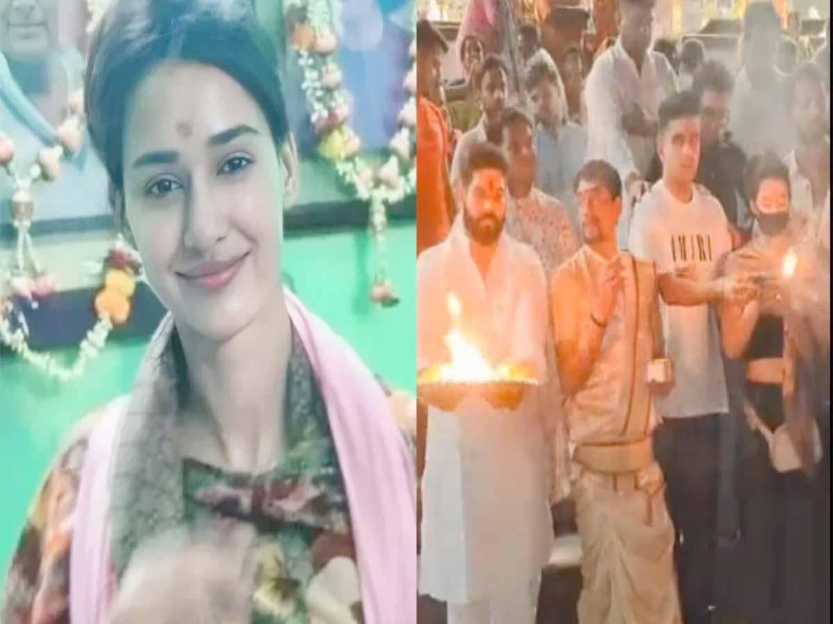 Disha Patani dressing at Ganga Arati raises eyebrows