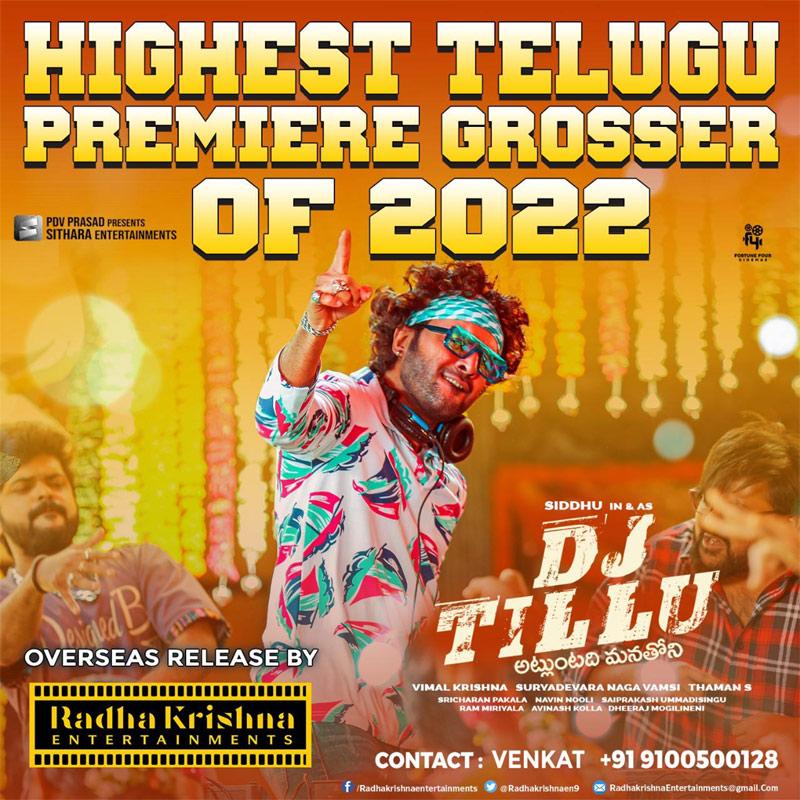DJ Tillu creates a sensation