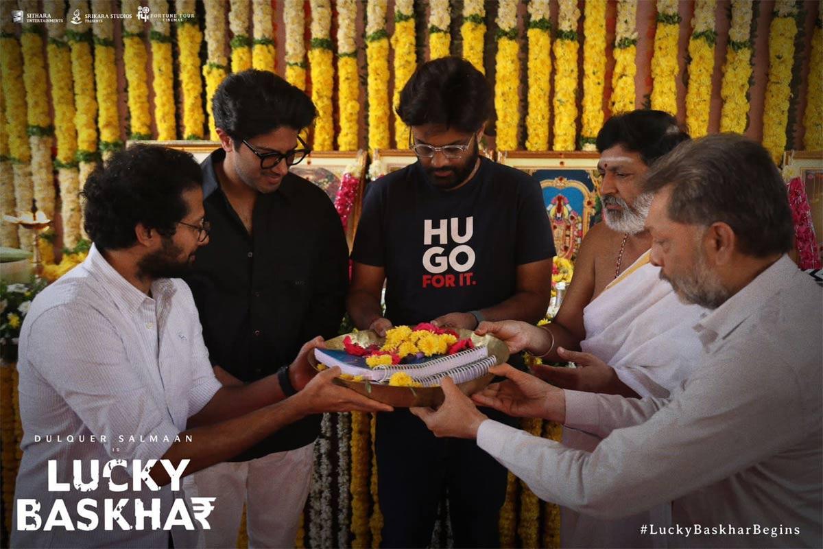 Dulquer Salmaan Lucky Baskhar Starts Rolling