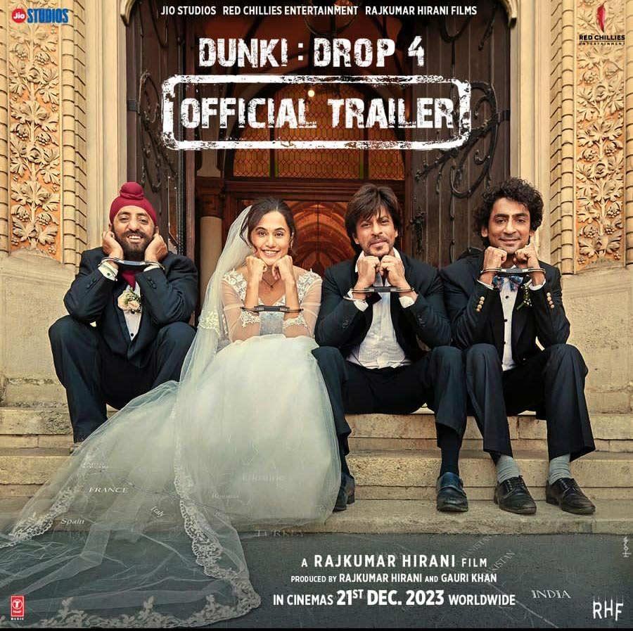 Dunki trailer review