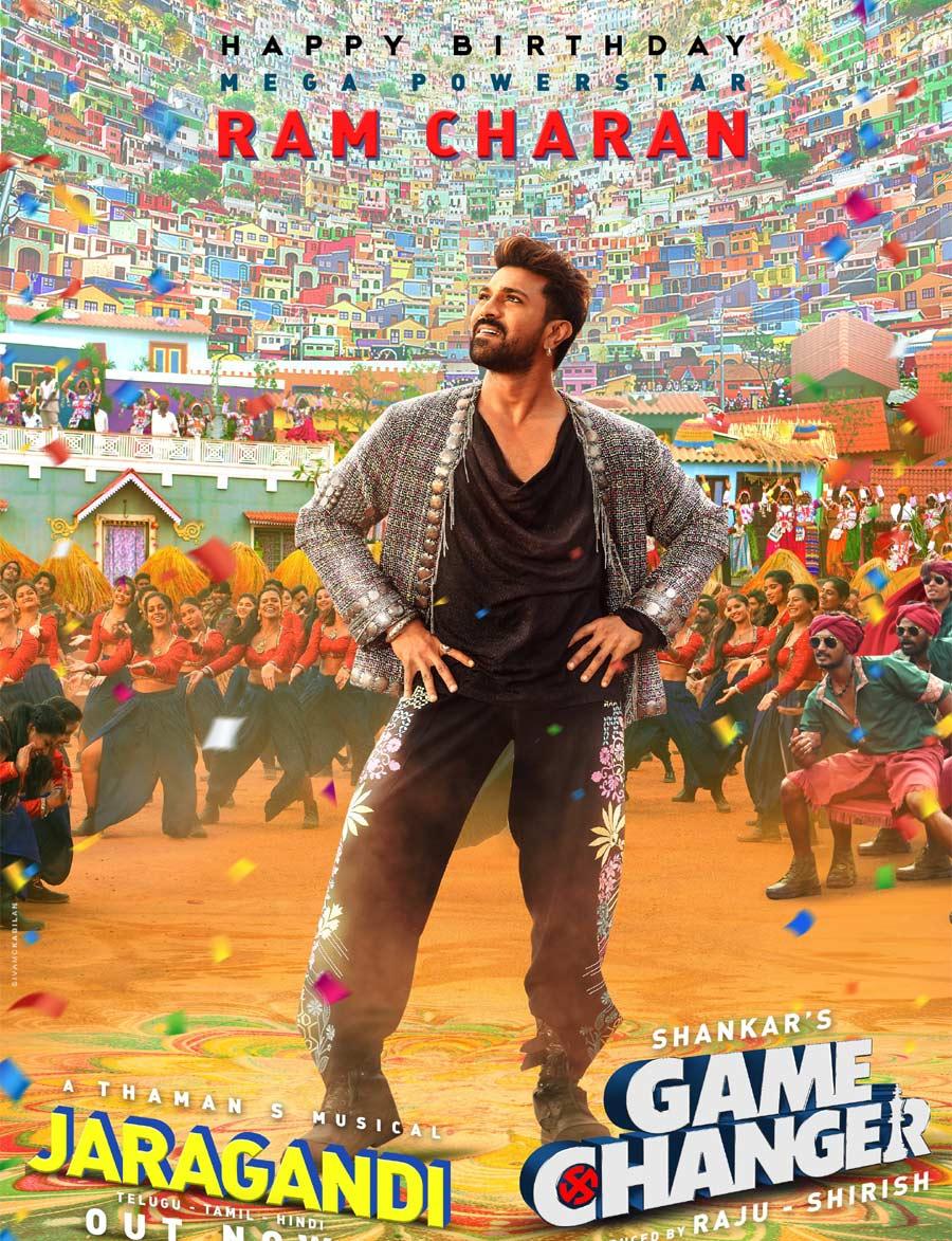 Ram Charan Game Changer First Single Jaragandi Is Out