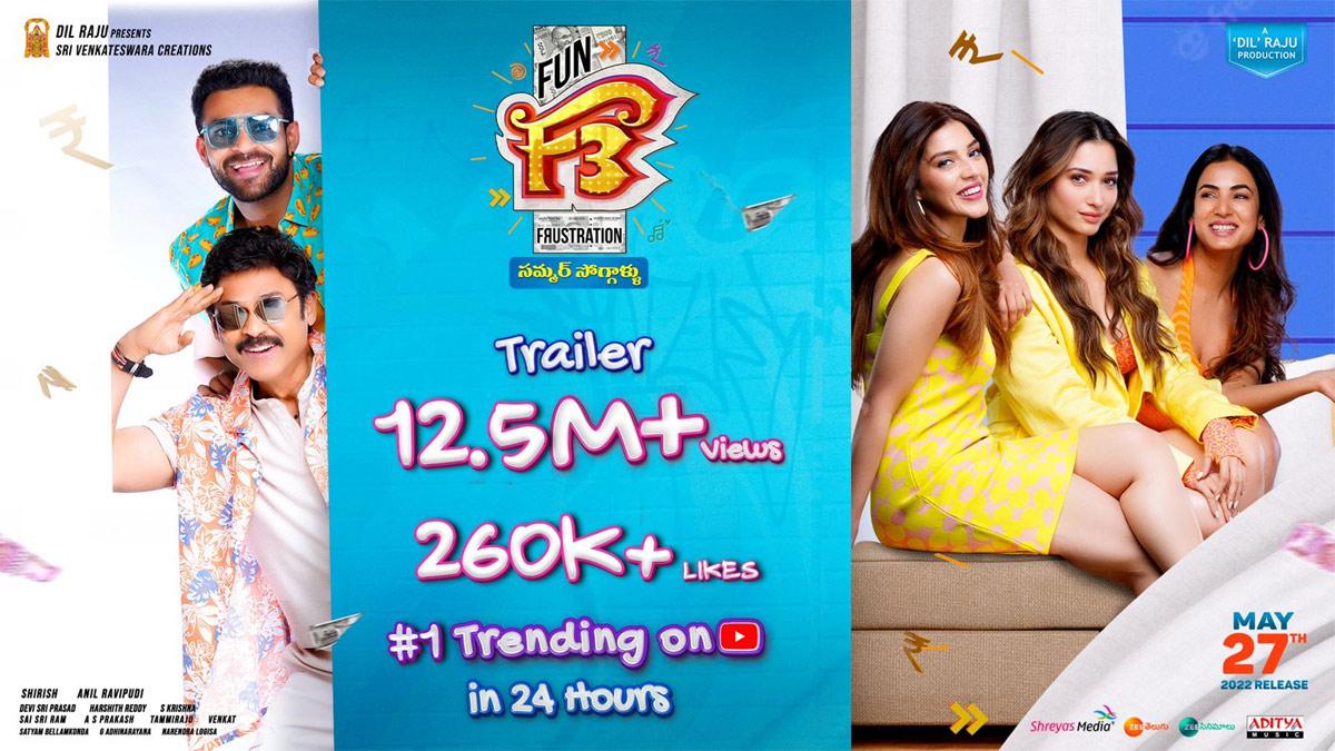F3 trailer's record breaking riot on youtube