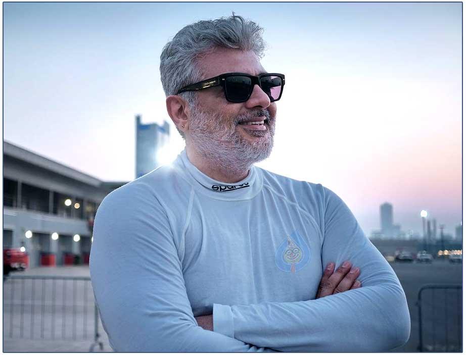 Ajith Returned From Vidaa Muyarchi Shoot In Azerbaijan