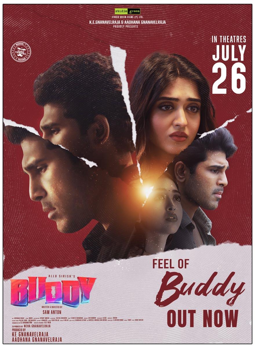 Feel Of Buddy From Allu Sirish Buddy Out Now