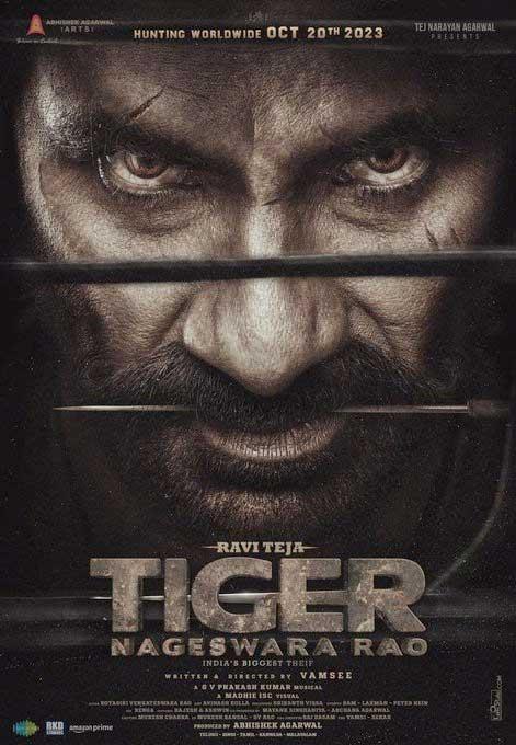 Ravi Teja Pan Indian Film Tiger Nageswara Rao First Look Launched