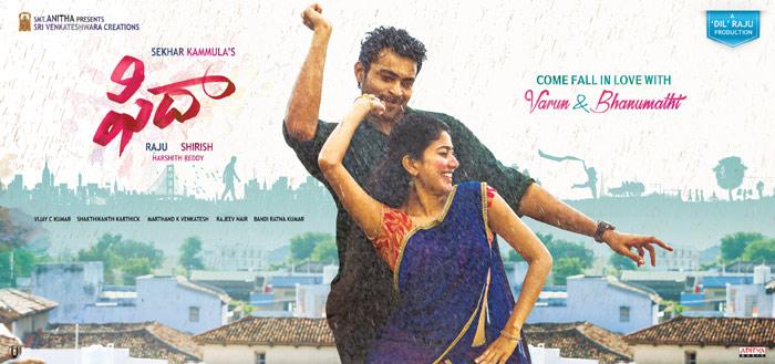 Fidaa 4 Days Collections